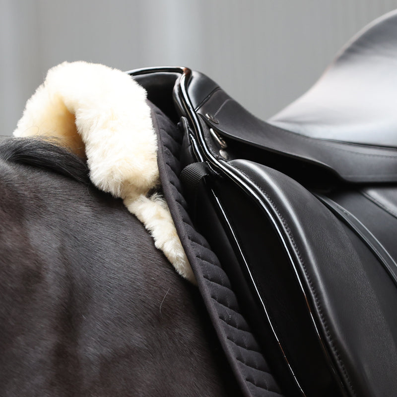 Sattelunterlage Lammfell "Pure"