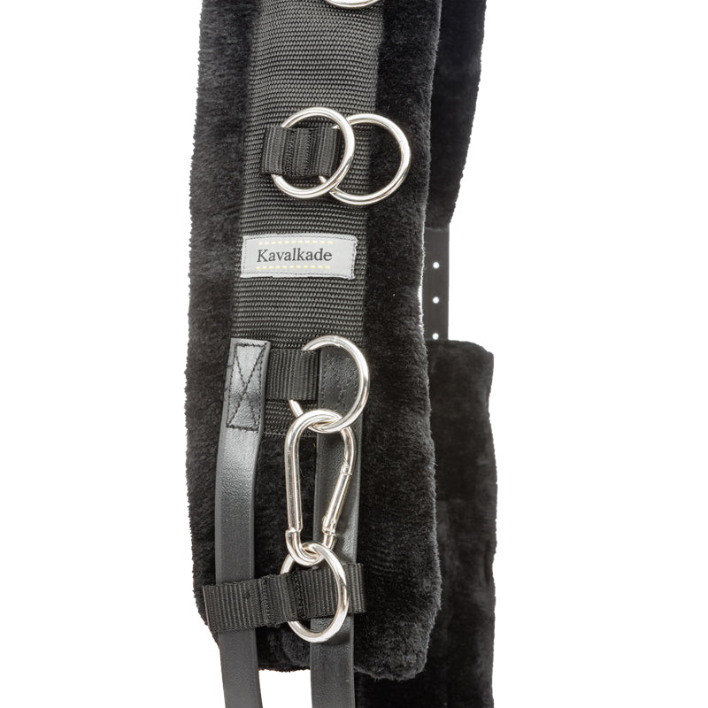 Longiergurt mit Kunstfell