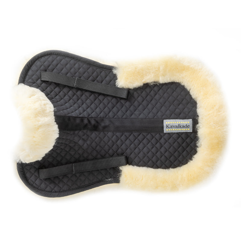 Sattelunterlage Lammfell - Rand