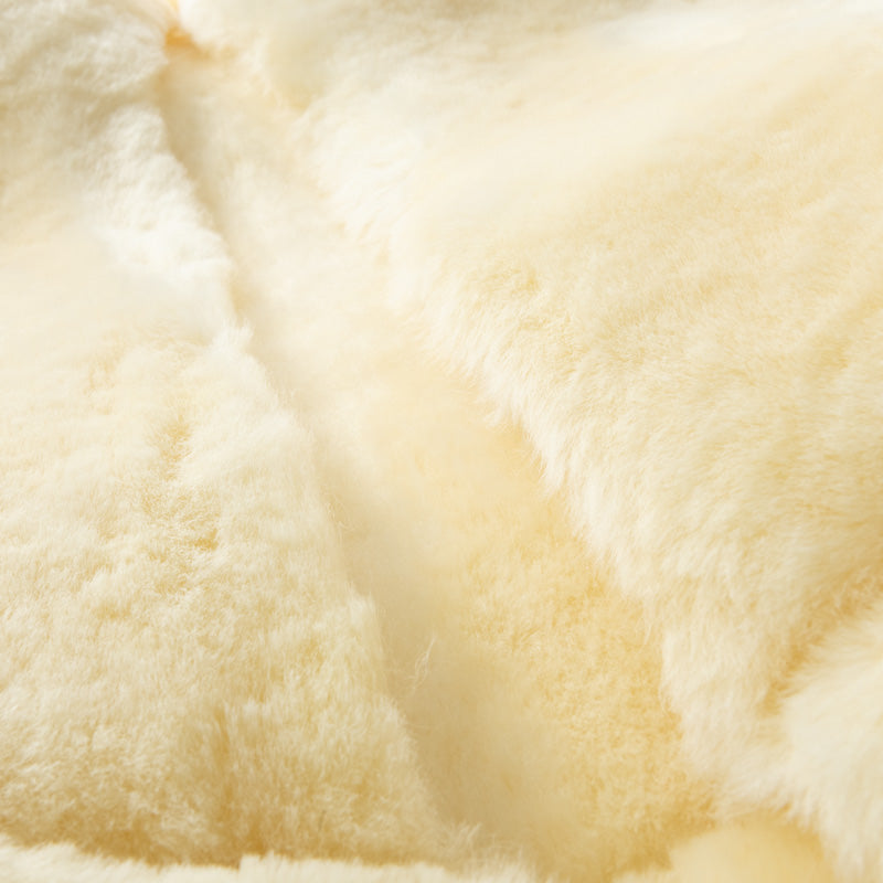 Sattelunterlage Lammfell - Rand