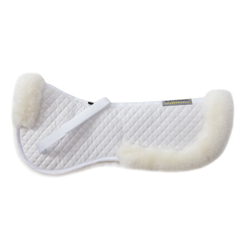 Sattelunterlage Lammfell - Rand