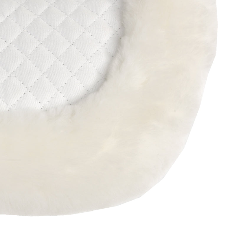 Sattelunterlage Lammfell - Rand