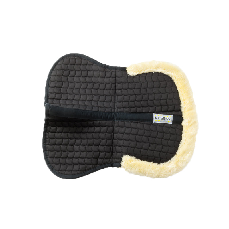 Sattelunterlage mit Kunstfell