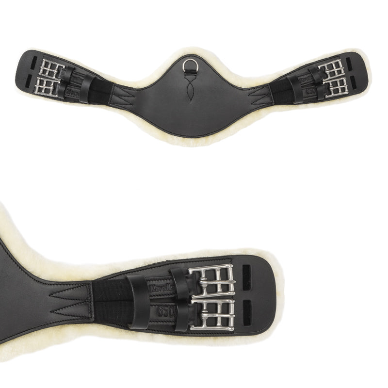 Kurzgurt geöltes Leder "Casper"-Kunstfell-Elast