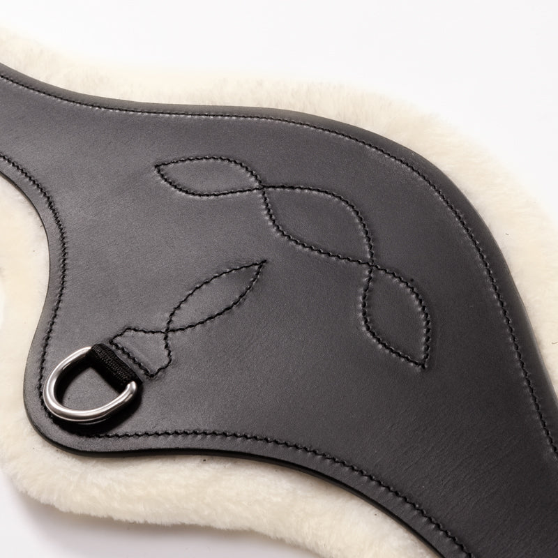 Langgurt geöltes Leder "Casper"-Kunstfell-Elast