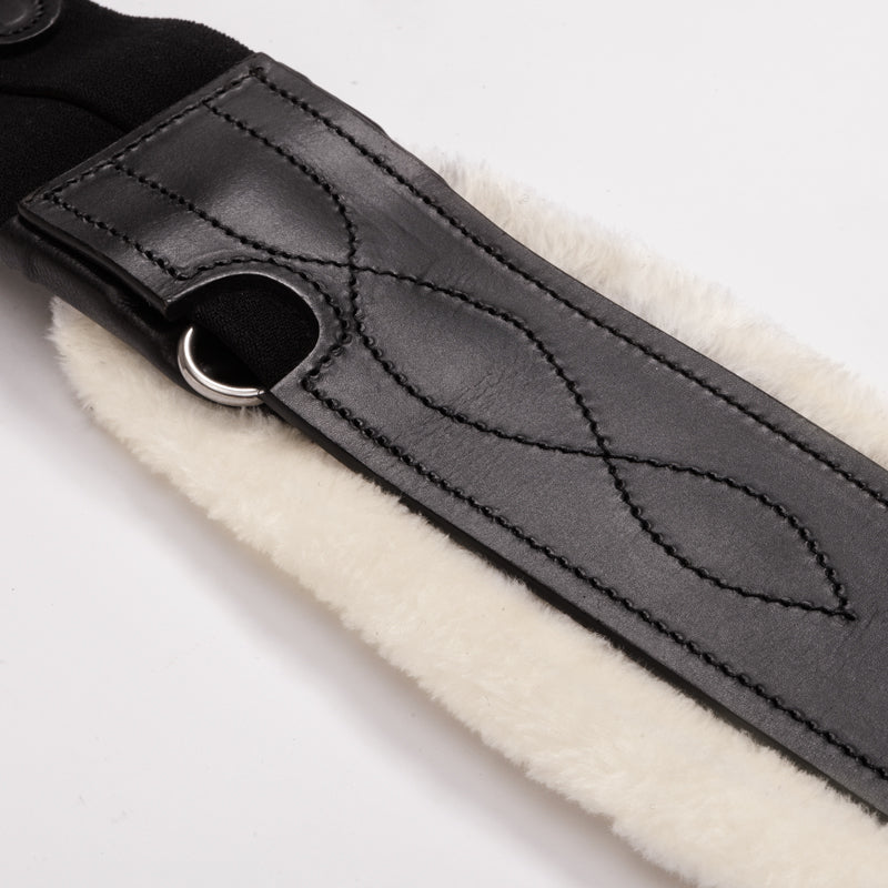 Langgurt geöltes Leder "Casper"-Kunstfell-Elast