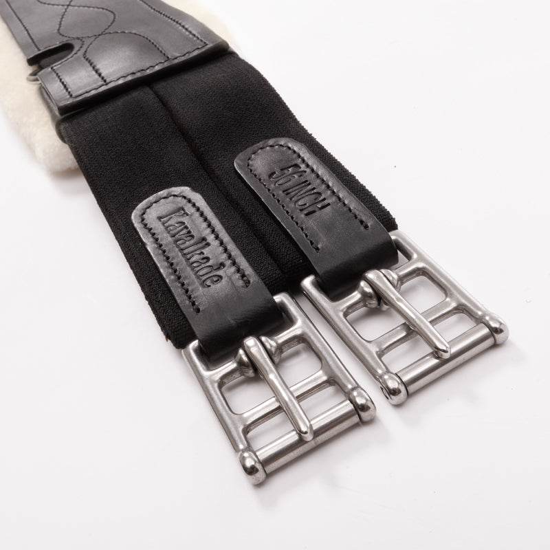 Langgurt geöltes Leder "Casper"-Kunstfell-Elast