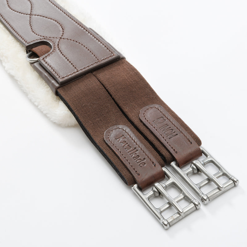 Langgurt geöltes Leder "Casper"-Kunstfell-Elast