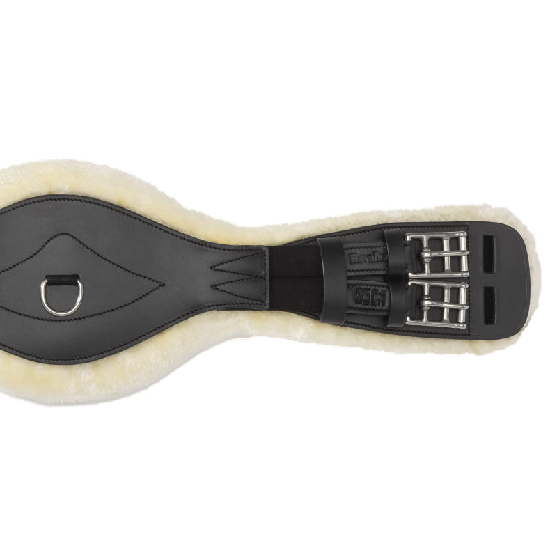 Kurzgurt geöltes Leder "Comfort"-Kunstfell-Elast