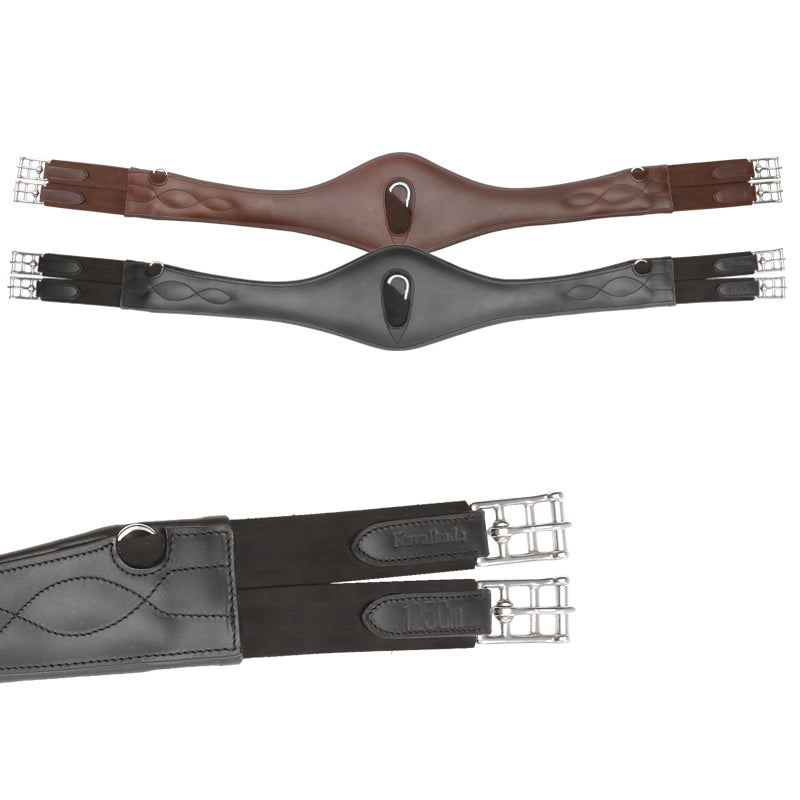 Langgurt geöltes Leder "Shape" mit Elast