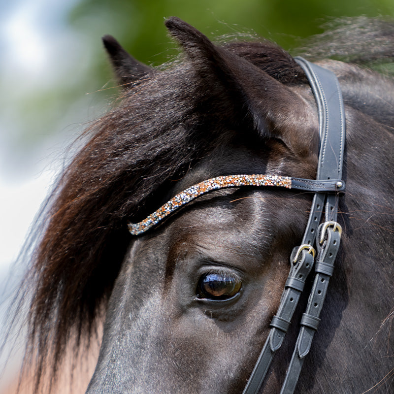 Stirnband "Button" mit Knopfverschluss