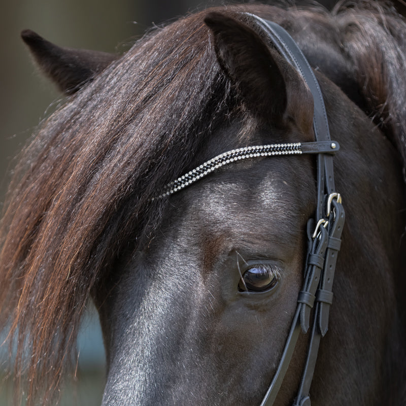Stirnband "Button" mit Knopfverschluss