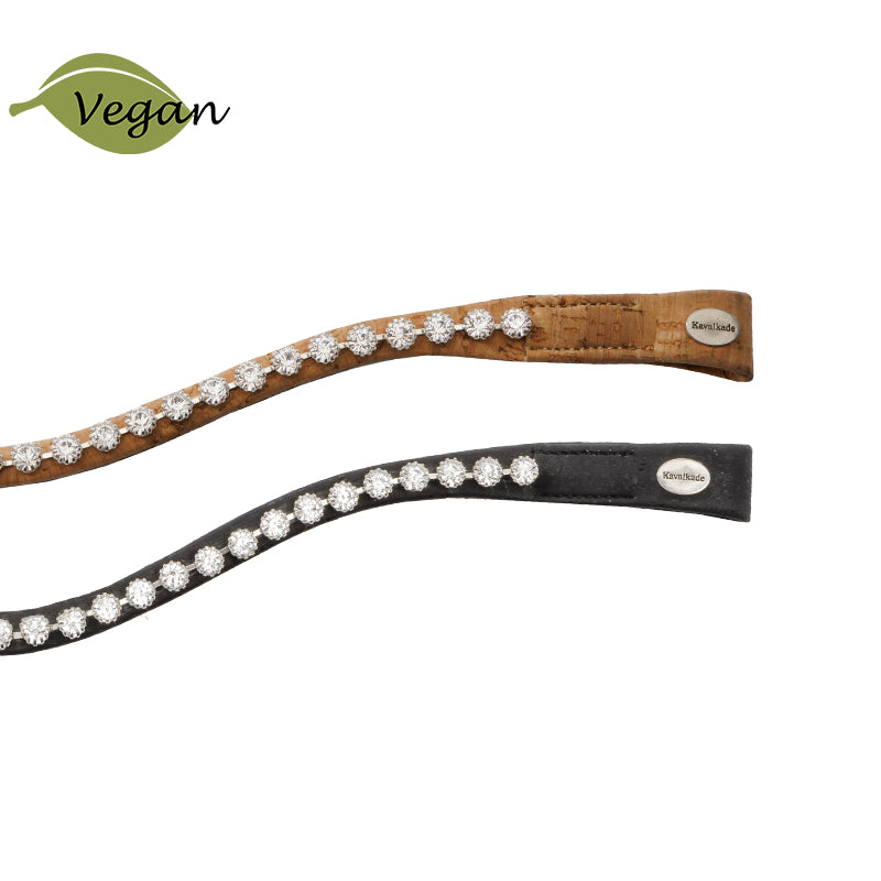 Kork Stirnband "Cortica Strass" - vegan