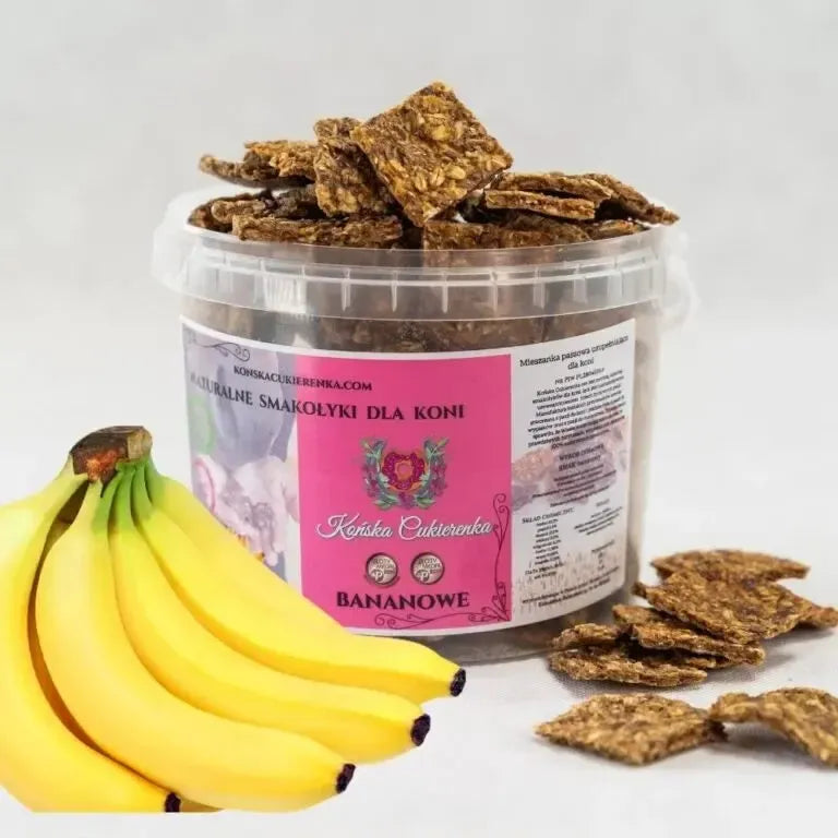 BANANA BLISS natürliche Pferdeleckerlis