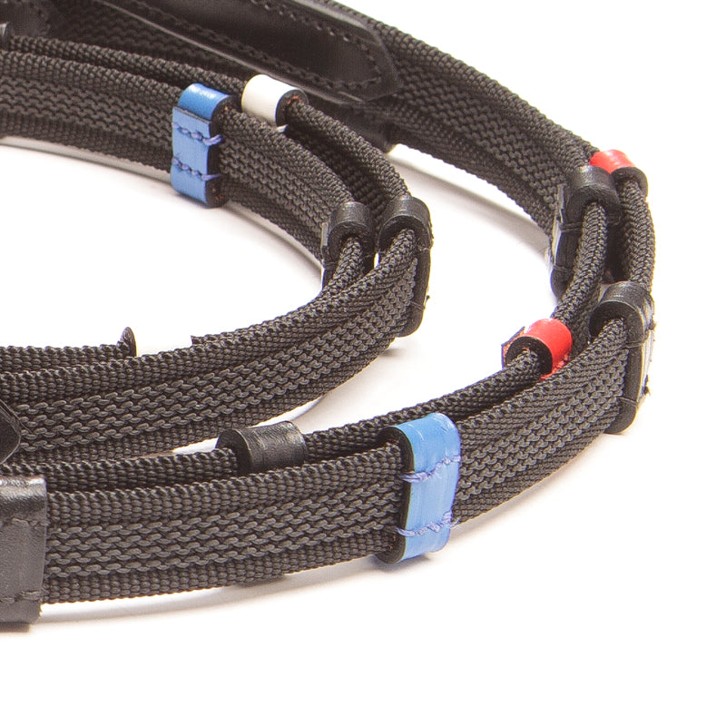 Gummierte Zügel "Training"-16mm-5St.