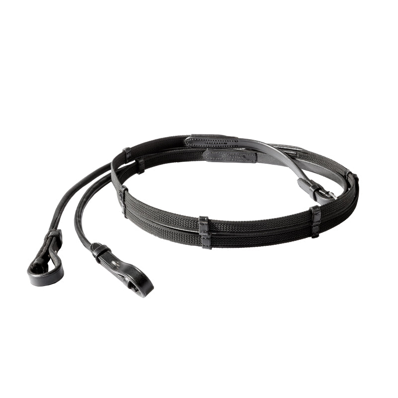 Gummierte Zügel rundgenäht-16mm-5St.