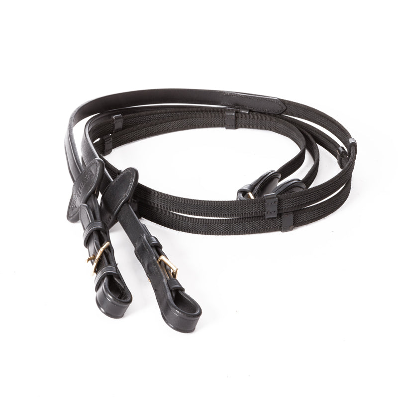 Gummierte Zügel "Gold"