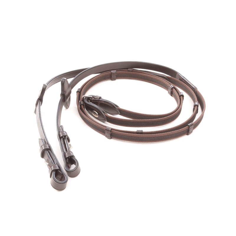 Gummierte Zügel mit Zaumhaken 16mm