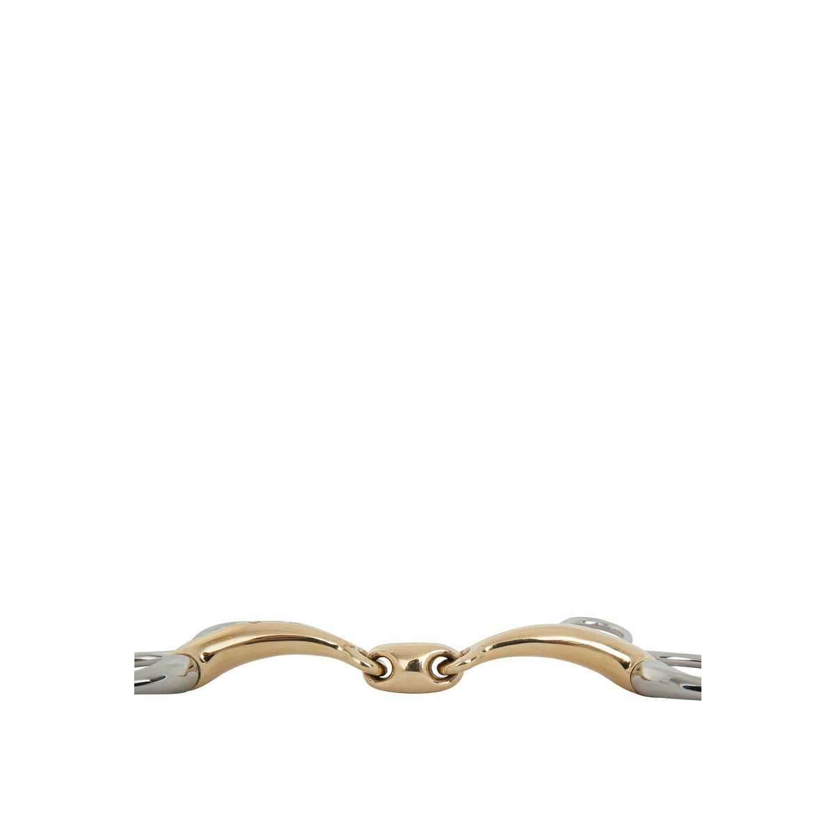 BR Baucher-Trense doppelt gebrochen Soft Contact 14 mm Cheeks 110 mm