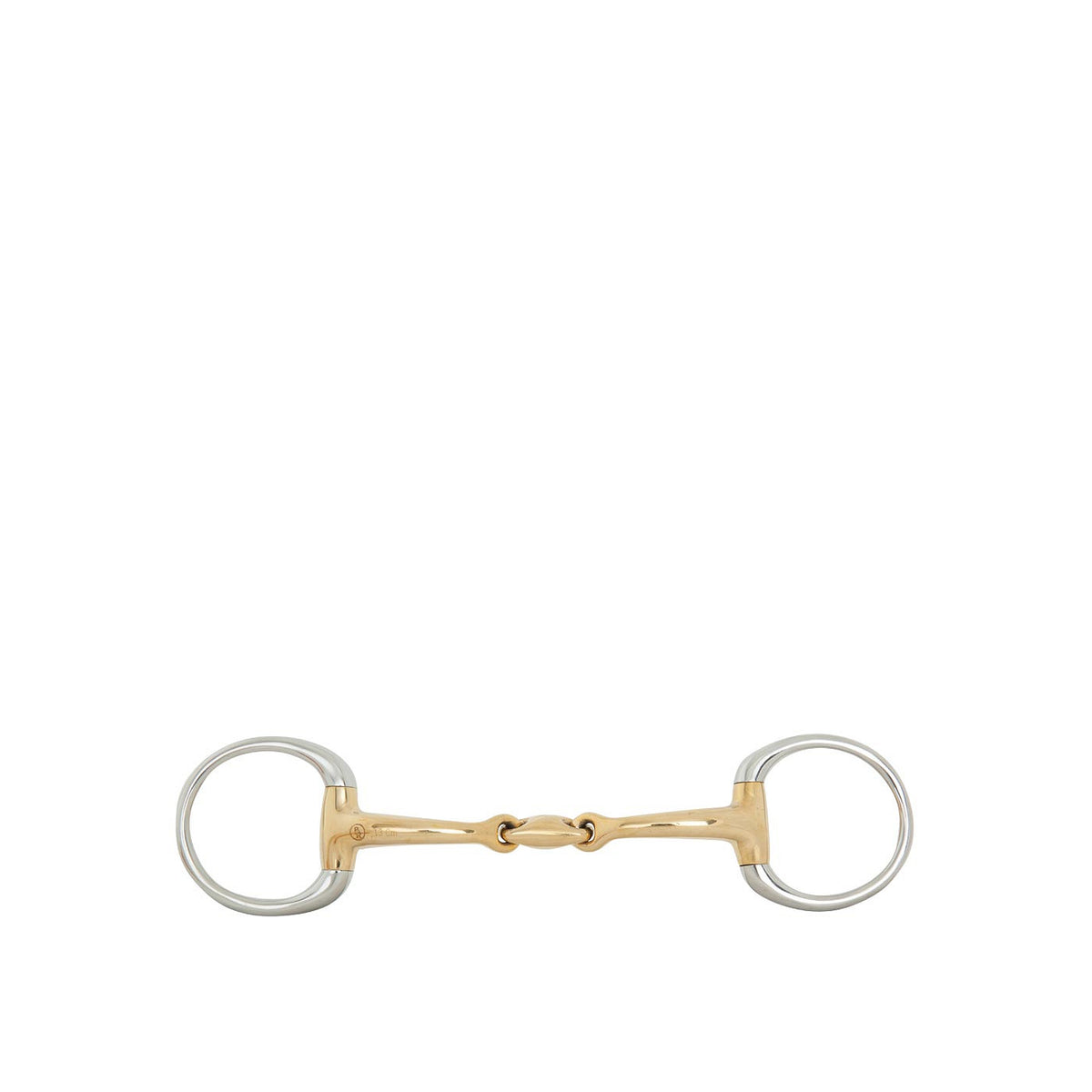 BR Unterlegtrense doppelt gebrochen Soft Contact 10 mm Ø 50 mm Olivenkopftrense
