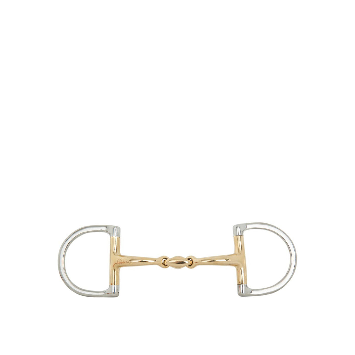 BR D-Ring-Trense doppelt gebrochen Soft Contact 12 mm Ø 65 x 50 mm