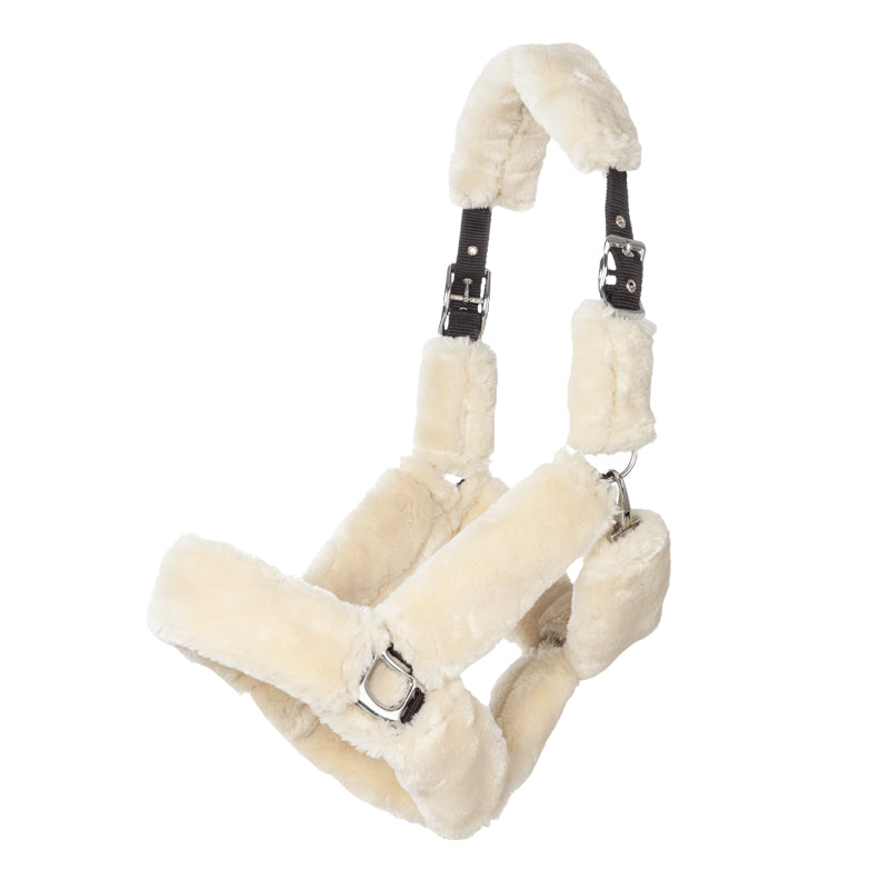 Transporthalfter mit Kunstfell