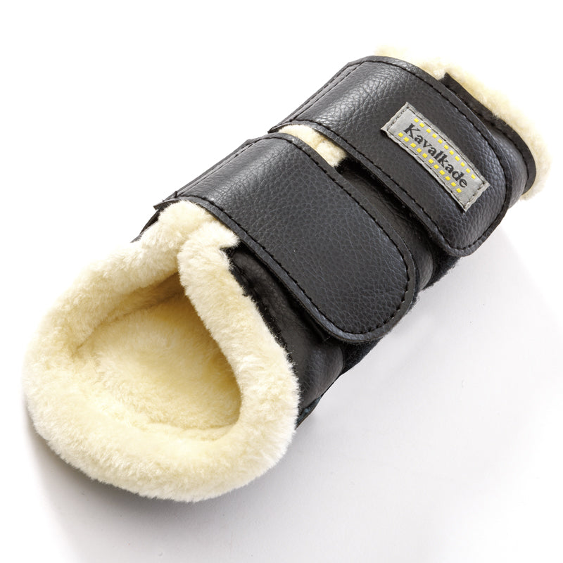 Gamaschen mit Kunstfell