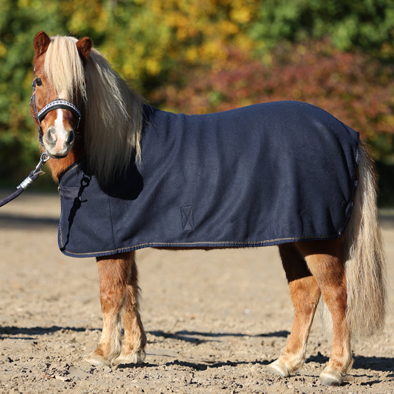 Fleece-Abschwitzdecke "Shetty Ecoline"