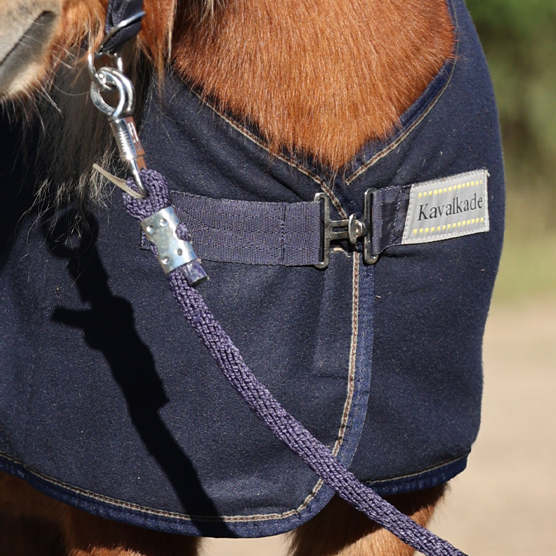 Fleece-Abschwitzdecke "Shetty Ecoline"