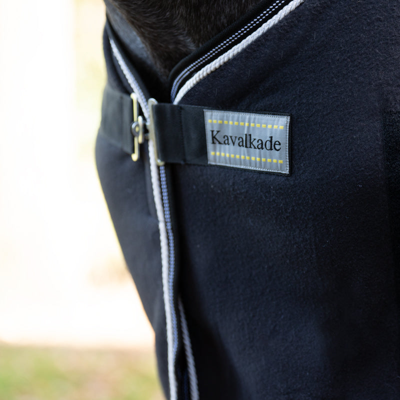 Abschwitzdecke mit Brustlatz