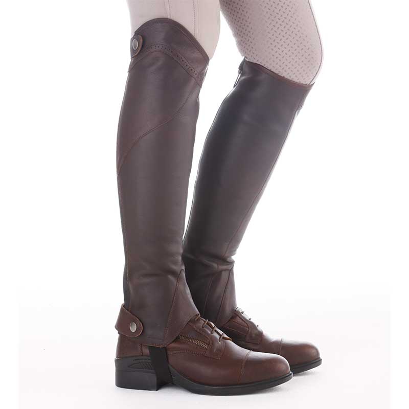 Fettleder-Wadenchaps "Remus"