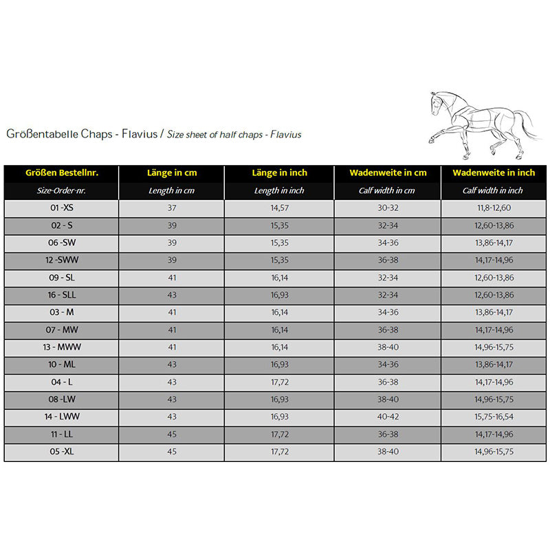 Wadenchaps "Flavius"