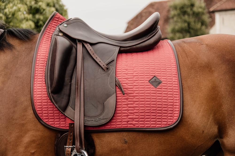 Schabracke Leder Color Edition Dressur - Kentucky Horsewear