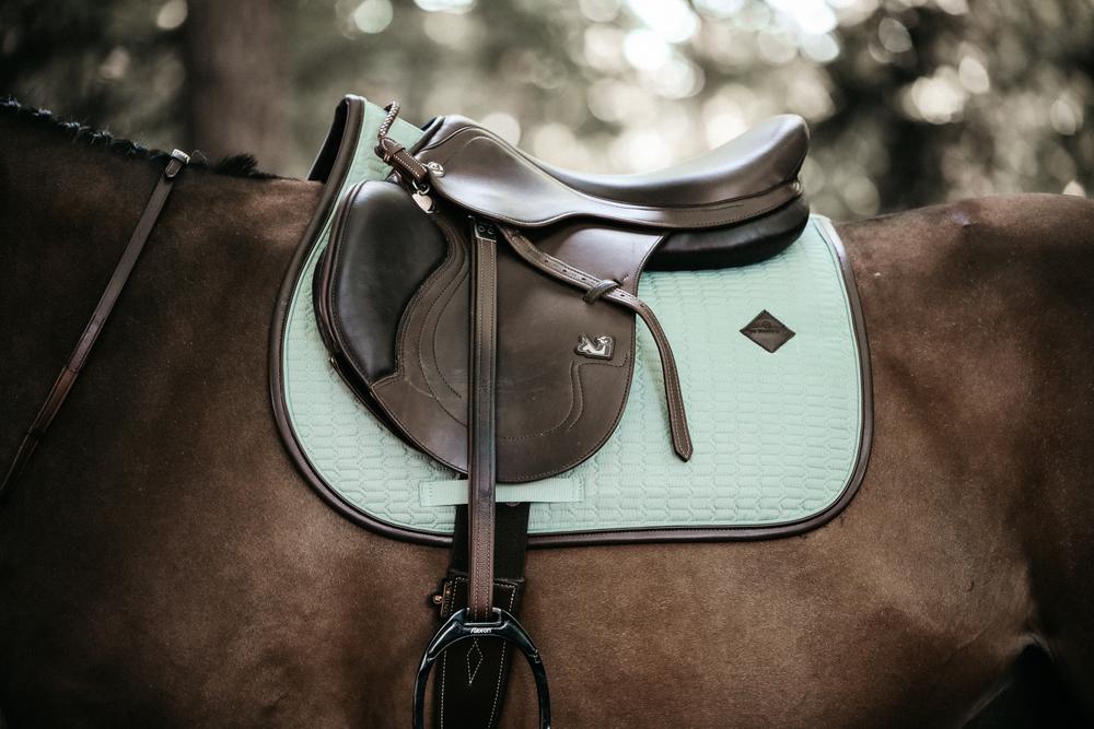 Schabracke Leder Color Edition Springen - Kentucky Horsewear