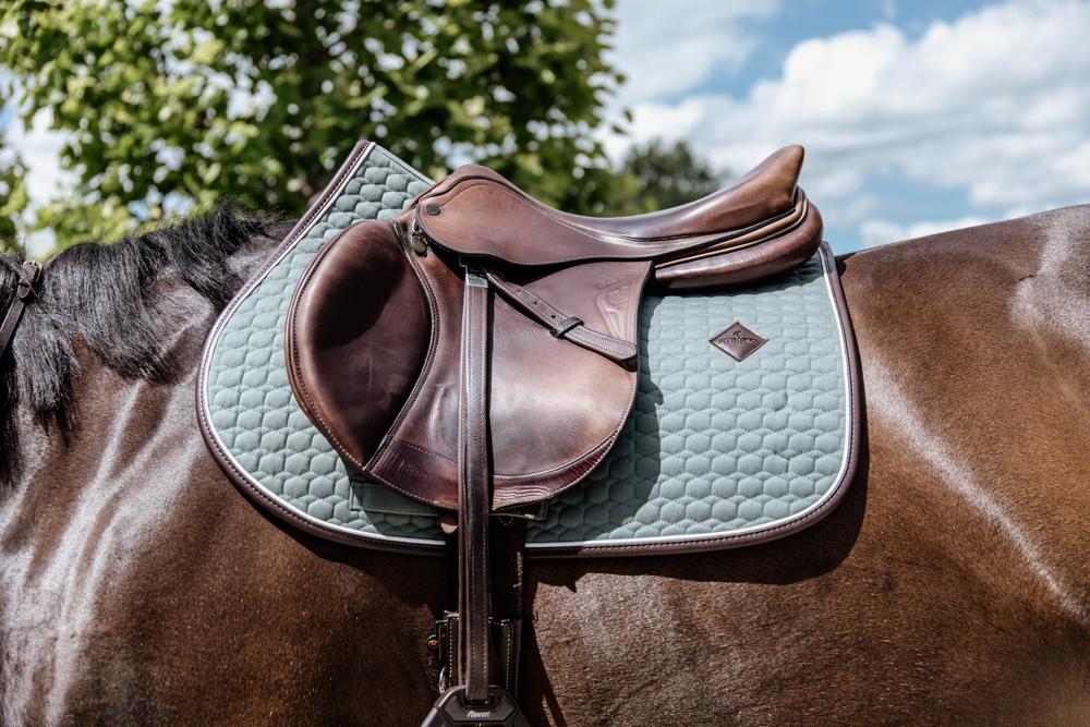 Schabracke Classic Leder Springen - Kentucky Horsewear