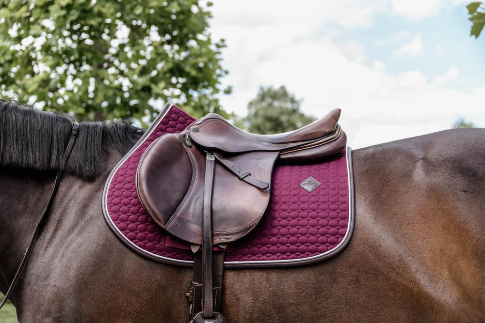 Schabracke Classic Leder Springen - Kentucky Horsewear