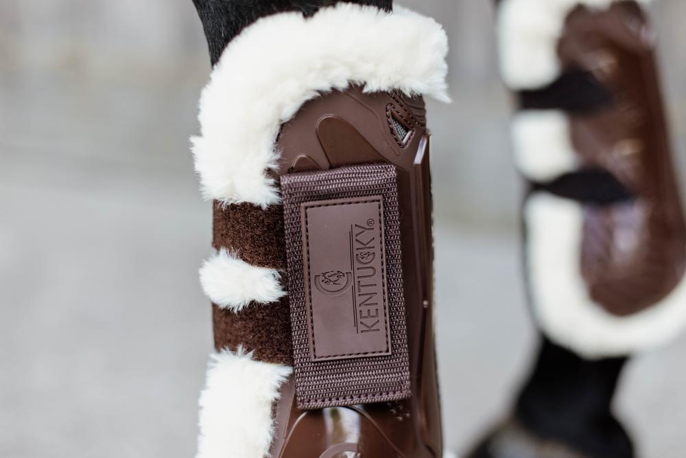 Vegan Fell Springgamaschen Velcro - Kentucky Horsewear