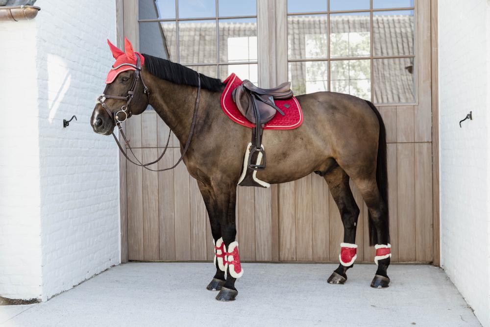 Vegan Fell Springgamaschen Bamboo Elastik Velvet - Kentucky Horsewear