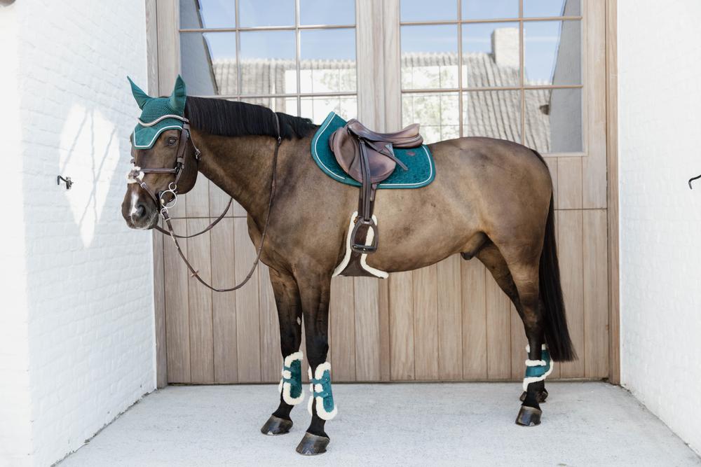 Vegan Fell Springgamaschen Bamboo Elastik Velvet - Kentucky Horsewear