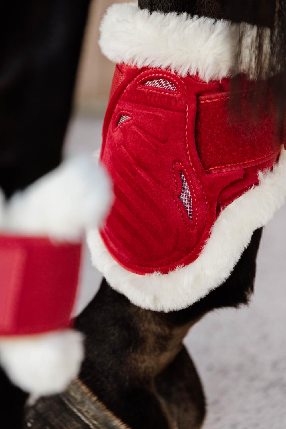 Vegan Lamfell Streichkappe Young Horse Velvet - Kentucky Horsewear