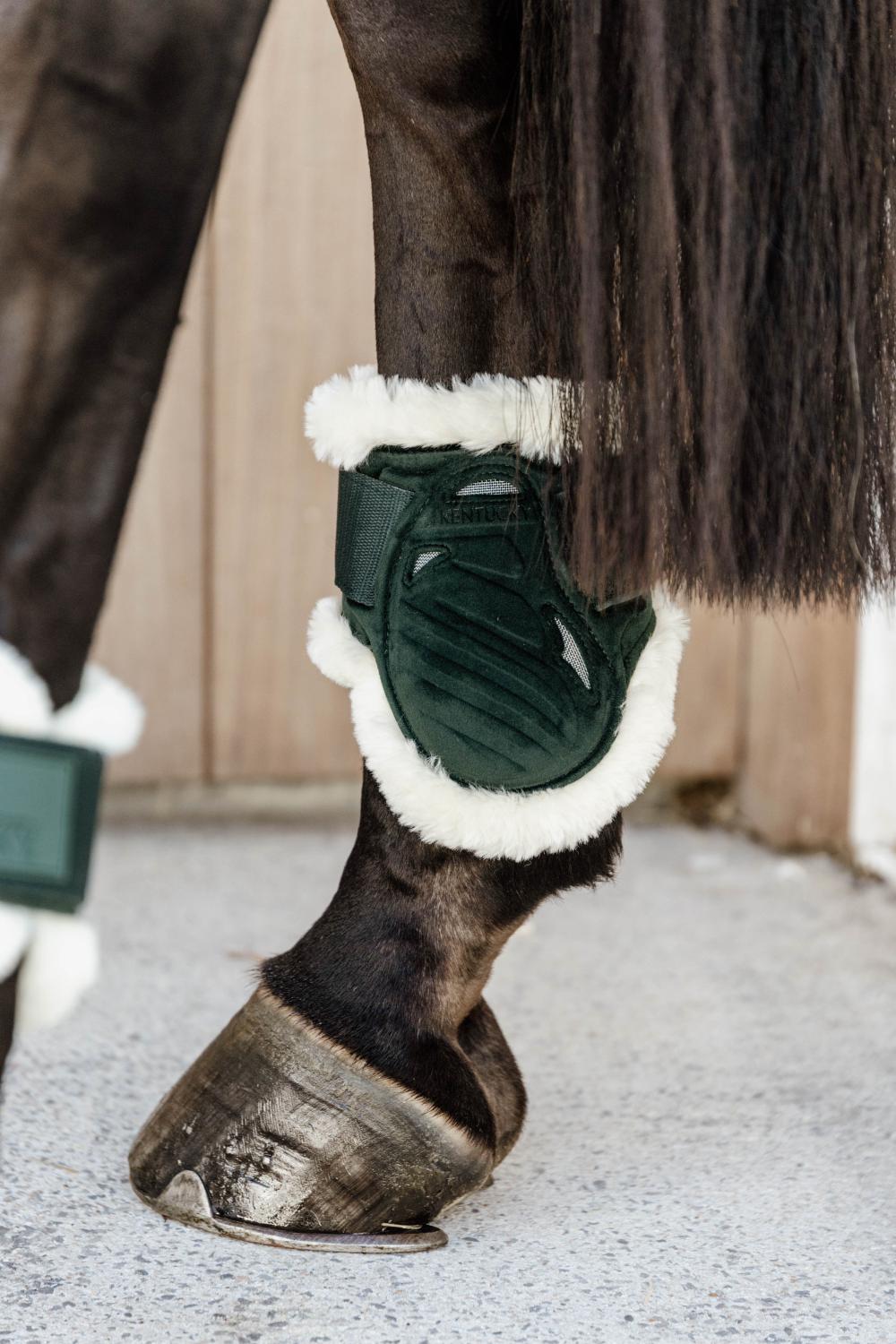 Vegan Lamfell Streichkappe Young Horse Velvet - Kentucky Horsewear