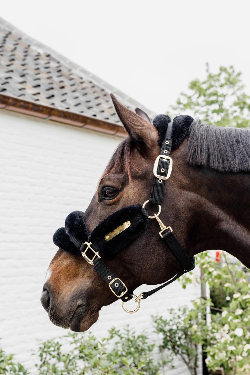 Nylon Lamfell Halfter Soft - Kentucky Horsewear