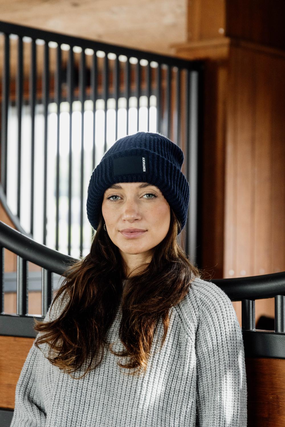 Beanie mit gummiertem Logo - Kentucky Horsewear