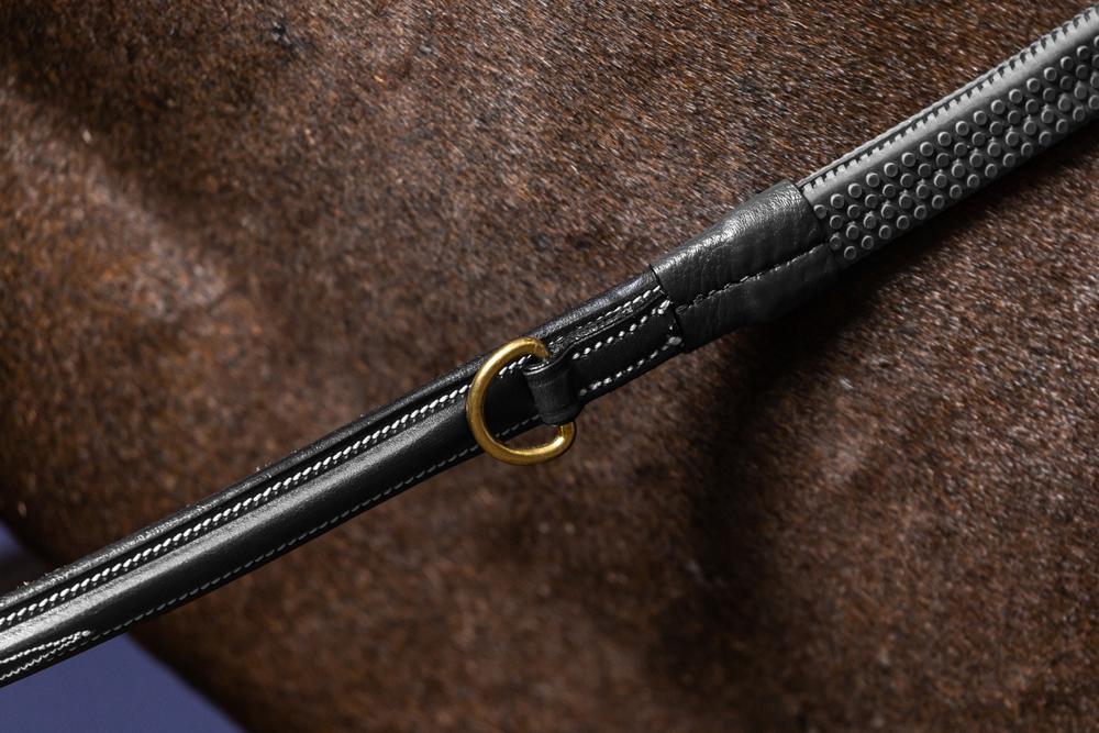 Howlett Gummizügel mit 7 Lederstegen 1/2" 13 mm