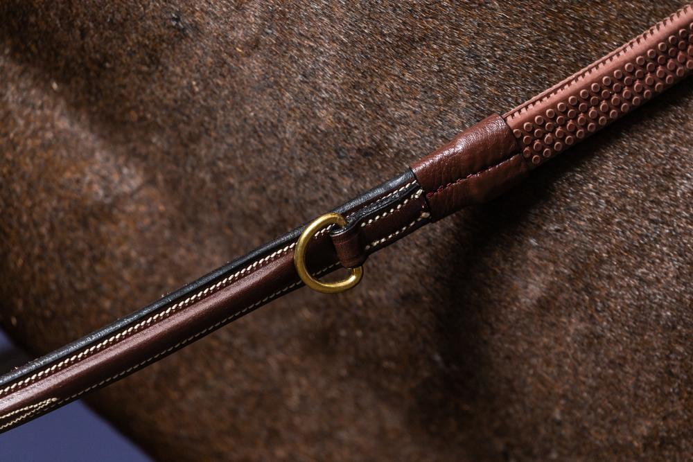 Howlett Gummizügel mit 7 Lederstegen 1/2" 13 mm