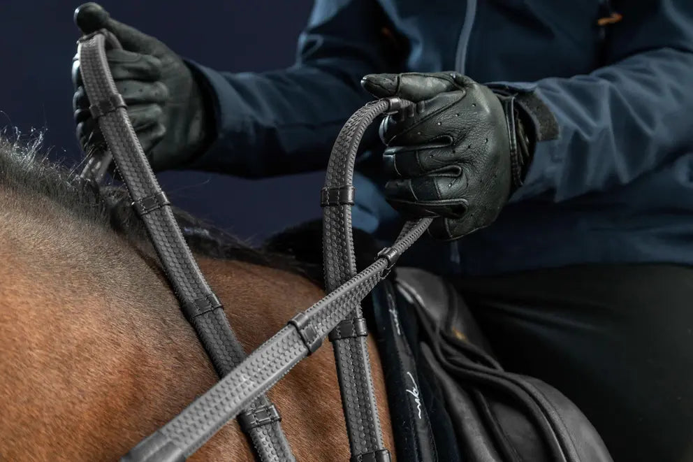 Converter Gummizügel mit 7 Lederstegen 1/2" 13 mm