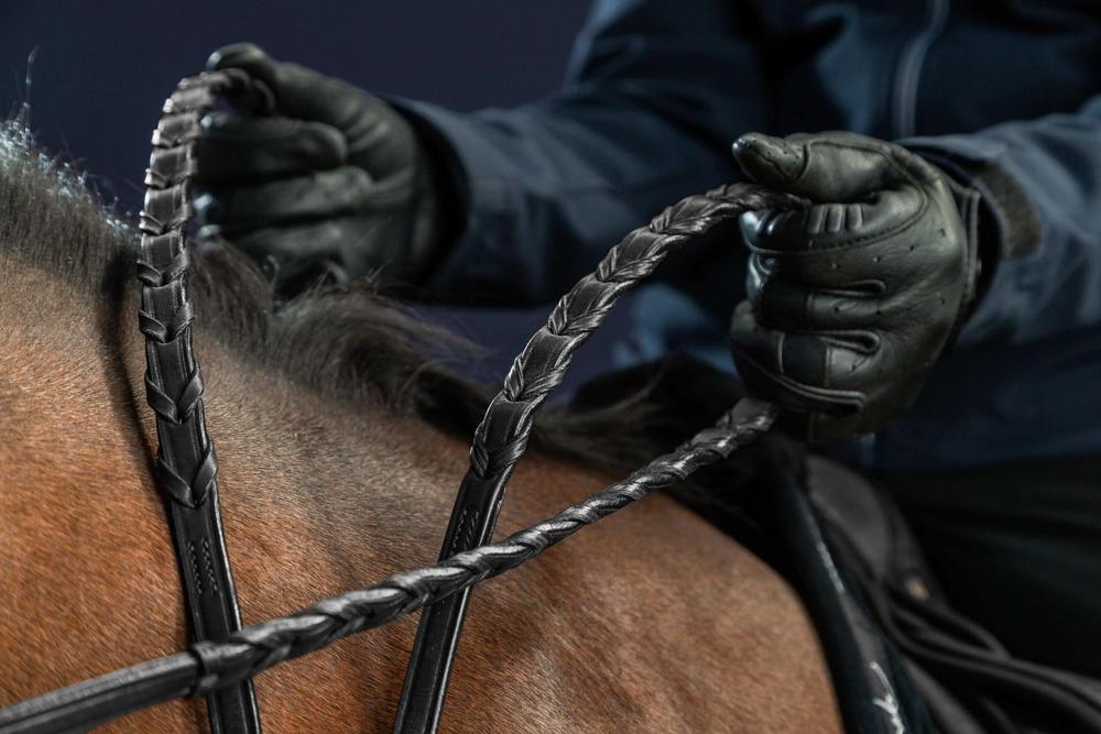 Geflochtene Zügel 1/2" 13 mm