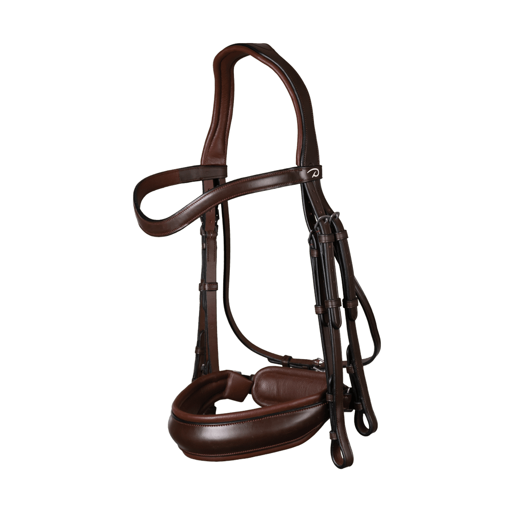 Kandare mit breitem schwedischem Reithalfter