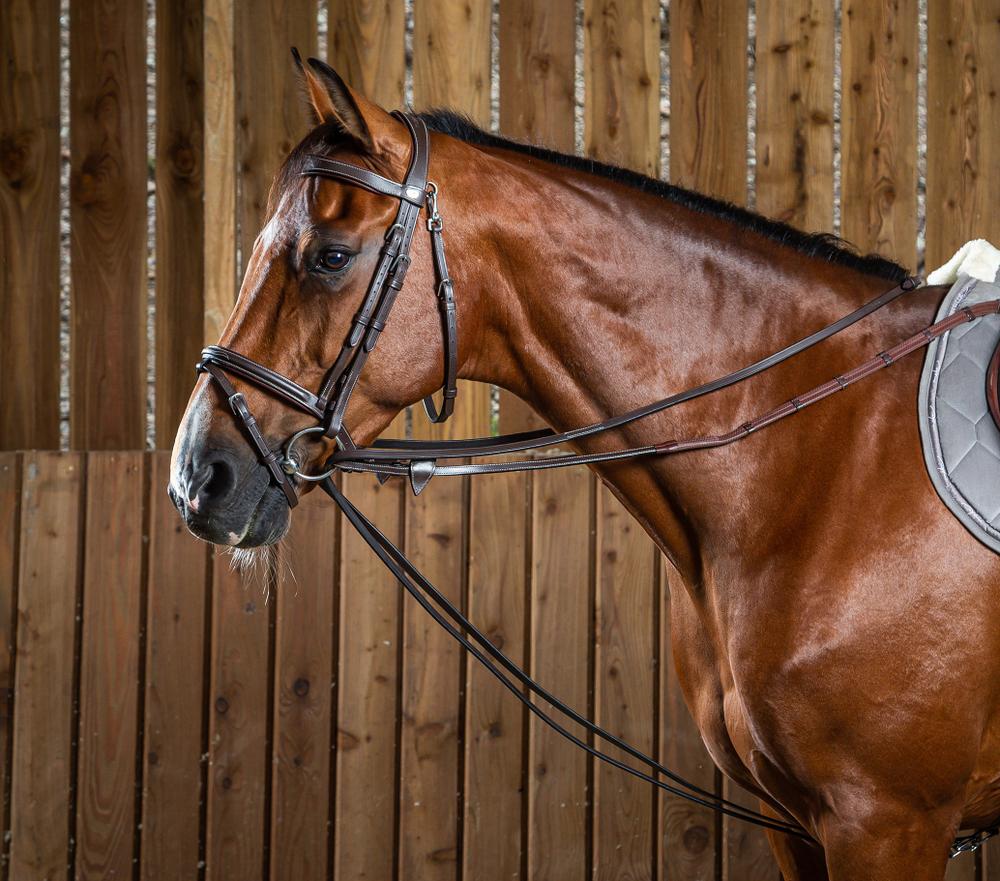 Schlaufzügel aus Vollleder 1/2" 13mm