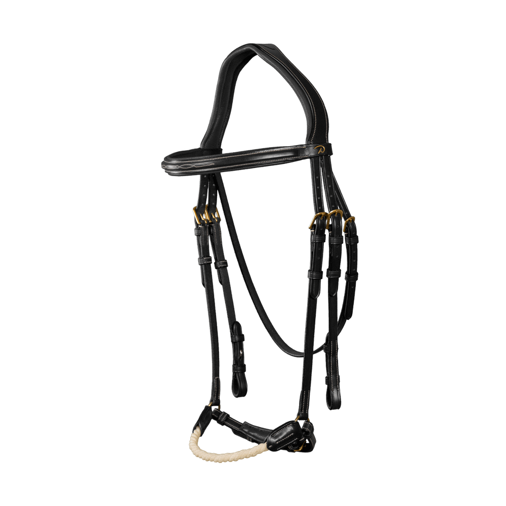 Trense mit hannoverschem Strickreithalfter